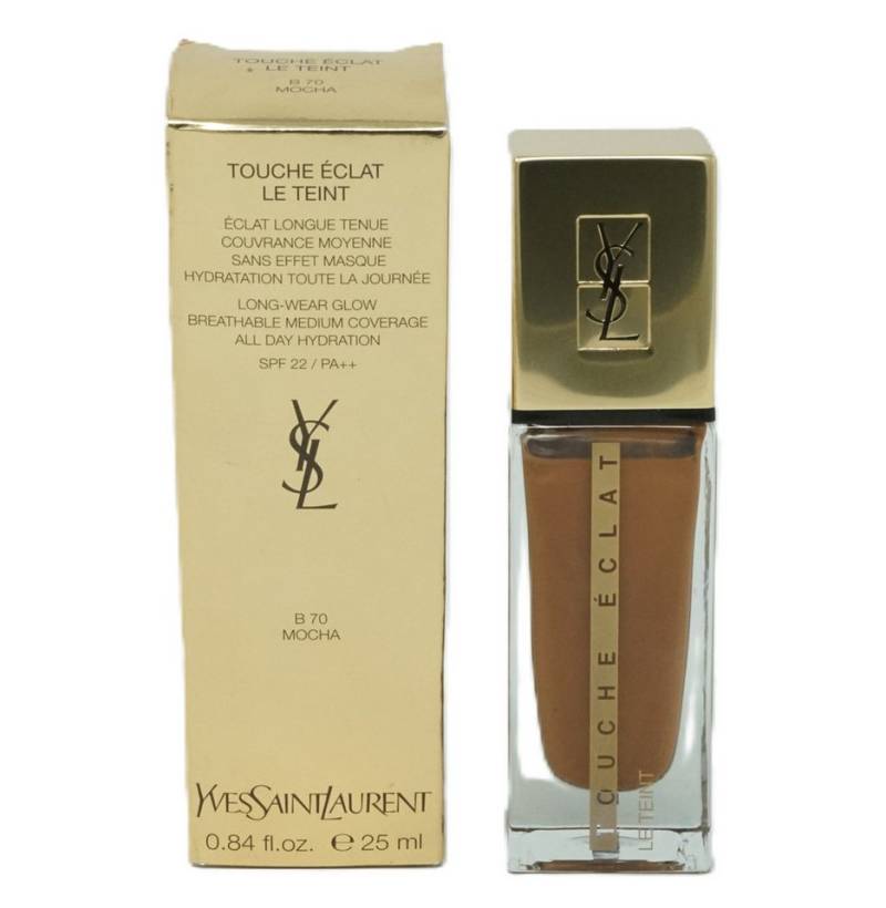 YVES SAINT LAURENT Foundation Yves Saint Laurent Touche Eclat Le Teint Foundation B70 Mocha 25ml von YVES SAINT LAURENT