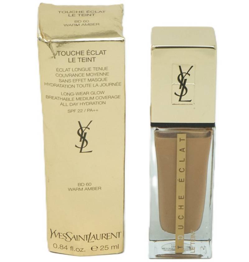 YVES SAINT LAURENT Foundation Yves Saint Laurent Touche Eclat Le Teint Foundation # BD 60 Warm Amber von YVES SAINT LAURENT