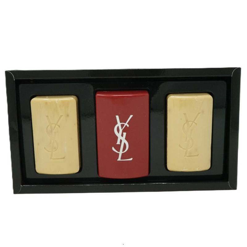 YVES SAINT LAURENT Handseife Yves Saint Laurent Pour Homme Coffret Savons Seife 3x150g von YVES SAINT LAURENT