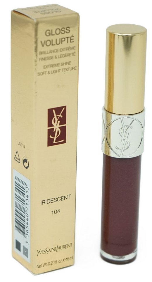 YVES SAINT LAURENT Lipgloss Yves Saint Laurent Gloss Volupte Extreme Shine 104 Prune Organdi von La Perla