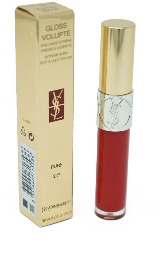 YVES SAINT LAURENT Lipgloss Yves Saint Laurent Gloss Volupte Extreme Shine Pure 207 Rouge Velour von ESCADA