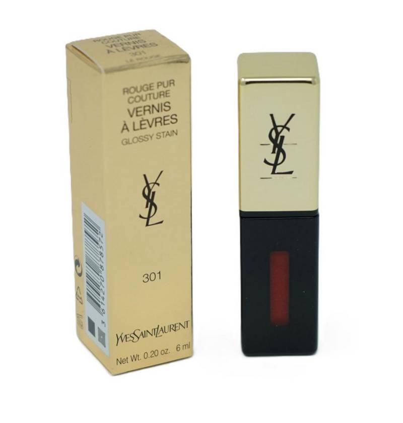 YVES SAINT LAURENT Lipgloss Yves Saint Laurent Vernis Glossy Stain 301 Le Rouge von YVES SAINT LAURENT