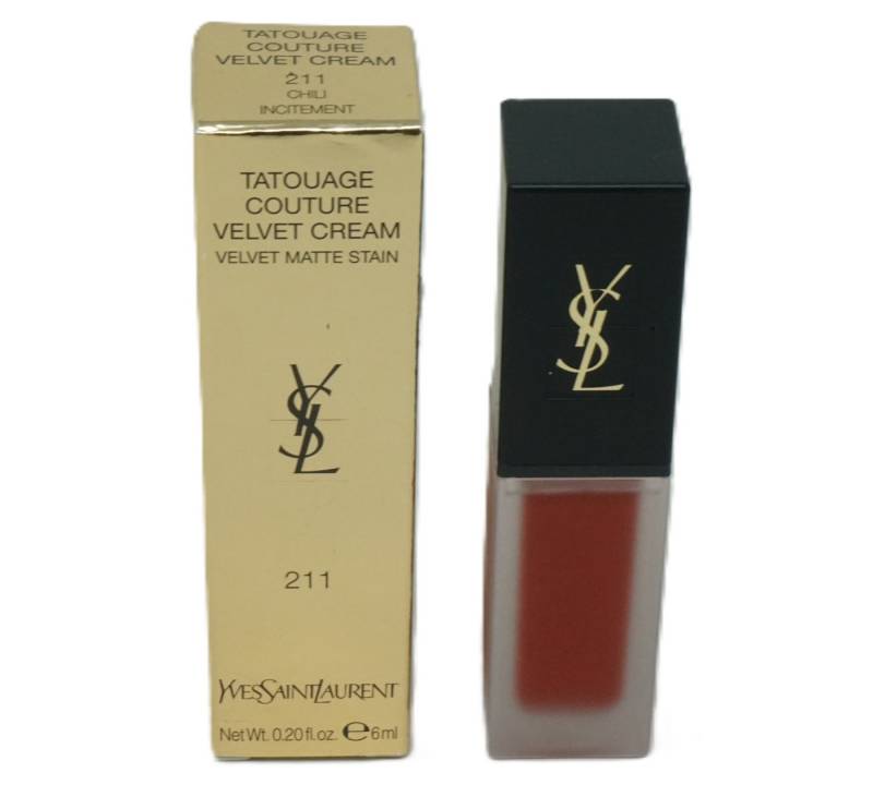 YVES SAINT LAURENT Lippenstift Yves Saint Laurent Tatouage Lippenstift 8 Black Red Code von YVES SAINT LAURENT