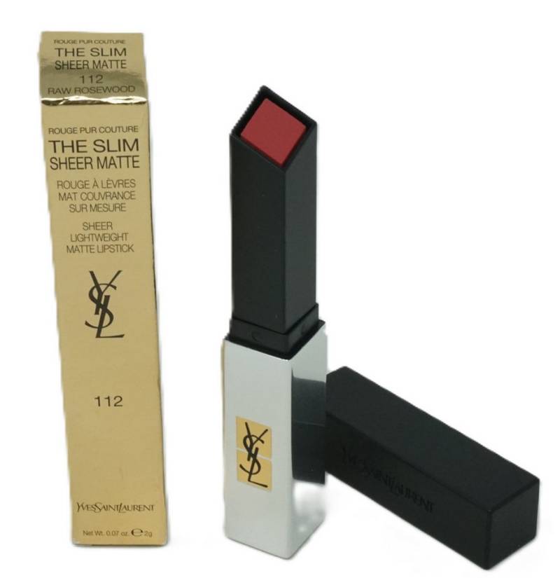 YVES SAINT LAURENT Lippenstift Yves Saint Laurent The Slim Sheer matte 112 lightweight lipstick 2g von YVES SAINT LAURENT
