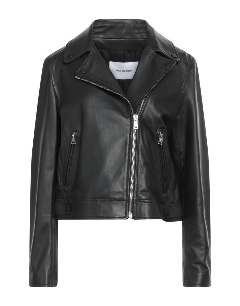 YVES SALOMON Jacke & Anorak Damen Schwarz von YVES SALOMON