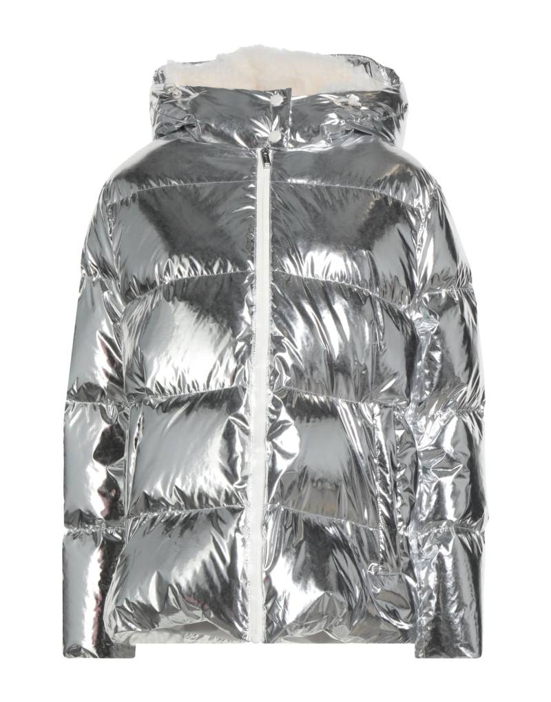 YVES SALOMON Pufferjacke & Daunenjacke Damen Silber von YVES SALOMON