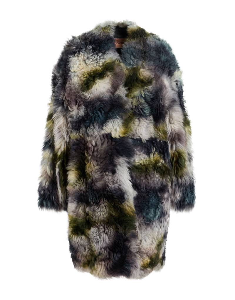 YVES SALOMON Shearling- & Kunstfell Damen Nachtblau von YVES SALOMON