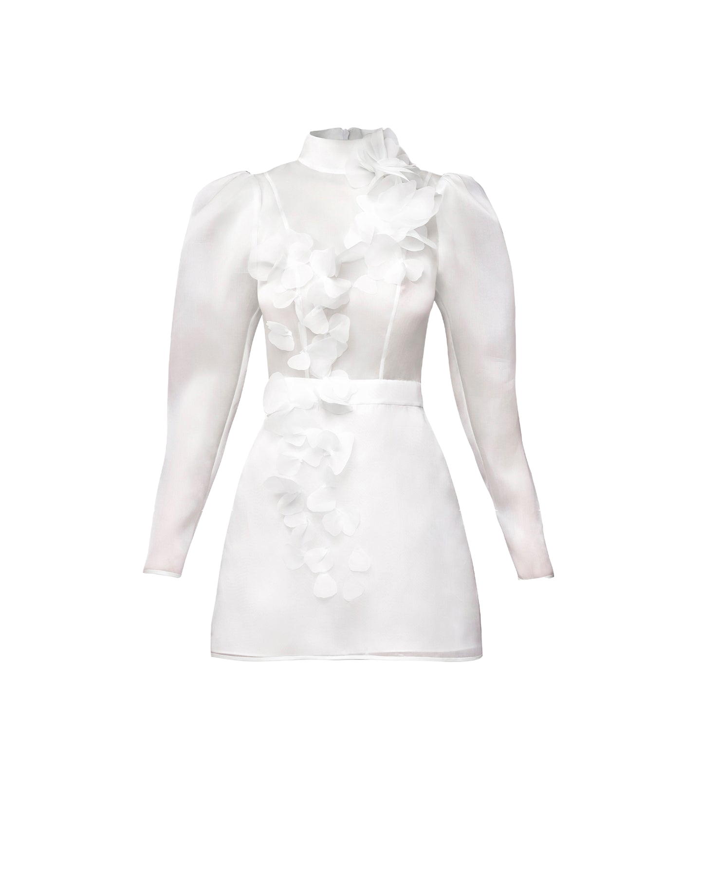 YVON | Gypsophila | Women's Ghost White Mini dresses YVON | Gypsophila | Women's Ghost White Mini dresses von YVON