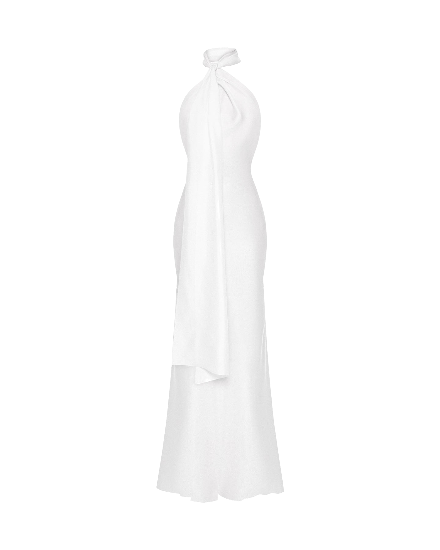 YVON | Lilium | Women's White Smoke Maxi dresses YVON | Lilium | Women's White Smoke Maxi dresses von YVON
