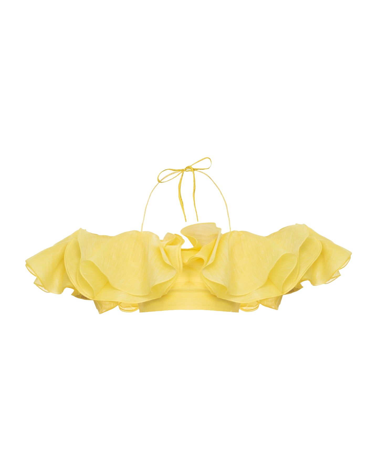 YVON | Myosotis top | Women's Yellow Crop tops von YVON