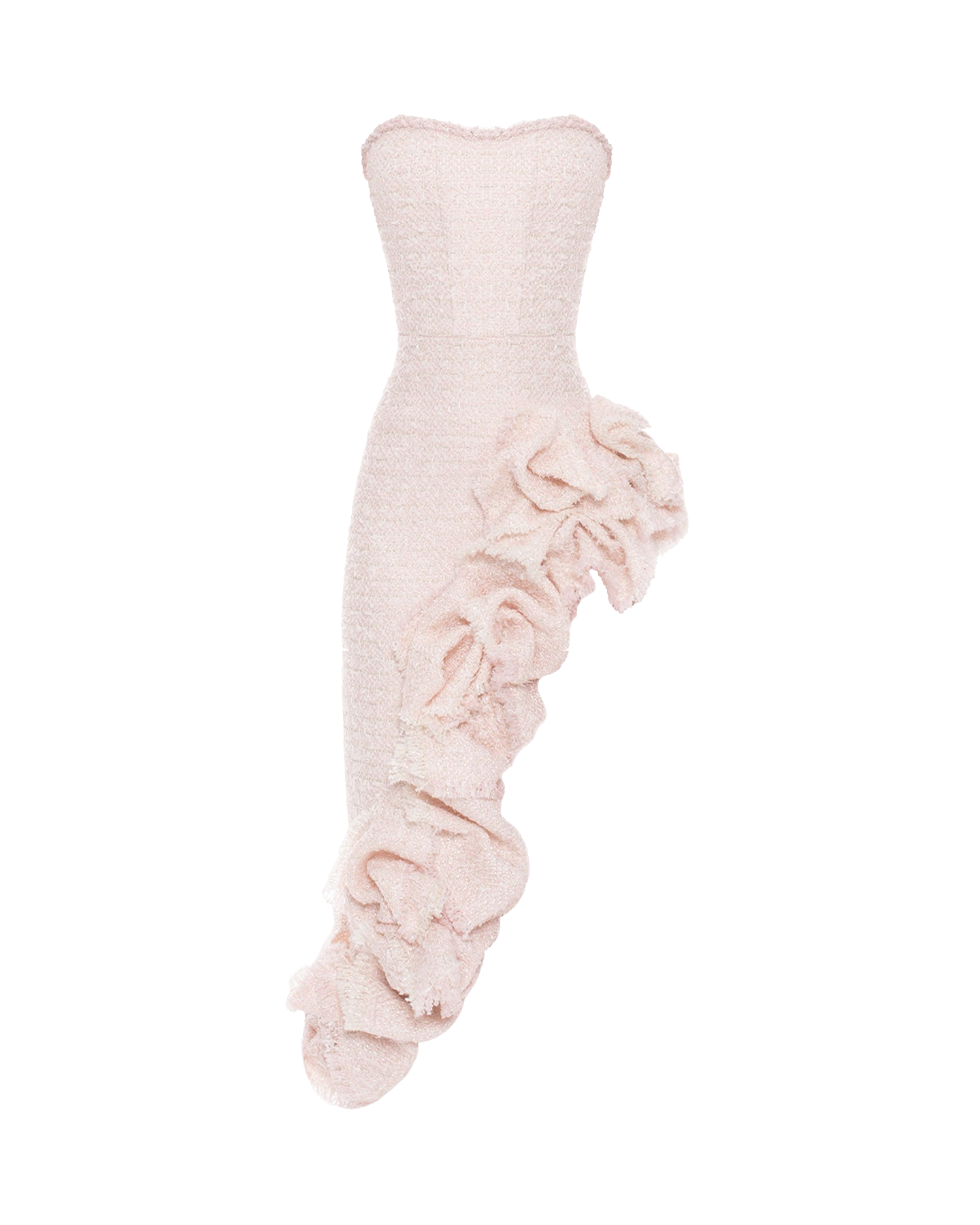 YVON | Matthiola Tweed | Women's Pink Midi dresses von YVON