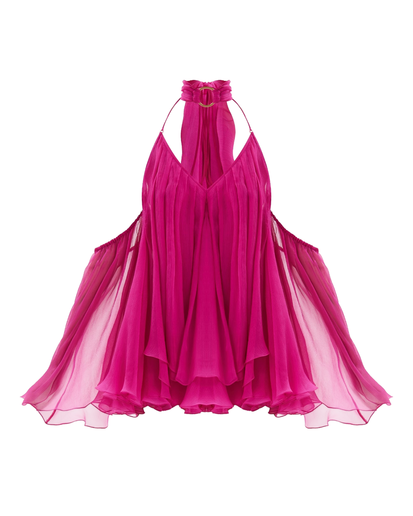 YVON | Renoncule Butterfly | Women's Magenta Pink Mini dresses von YVON
