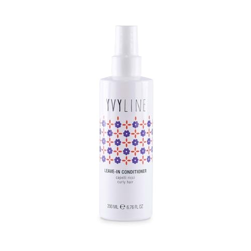 YVYLINE Conditioner Leave in Conditioner für lockiges Haar, 200 ml, spendet Feuchtigkeit, restrukturiert und formt Locken, Spray ohne Ausspülen, ohne Parabene, Silikon, hergestellt in Italien von YVYLINE