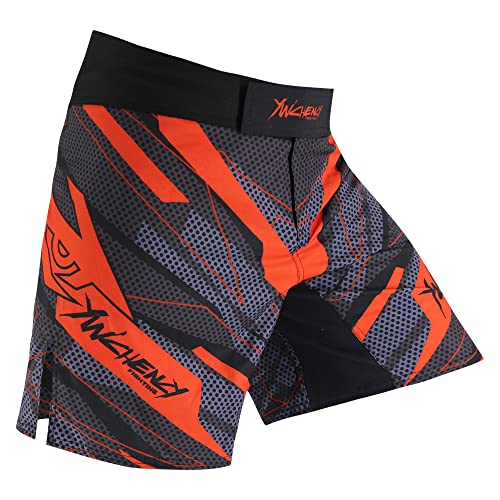 MMA Shorts für Herren, Kampfsport, Grappling-Shorts, BJJ-Shorts für Herren, kein Gi, Mitte der Oberschenkel, Yw-dk5, Klein MMA Shorts für Herren, Kampfsport, Grappling-Shorts, BJJ-Shorts für Herren, kein Gi, Mitte der Oberschenkel, Yw-dk5, Klein von YWChency