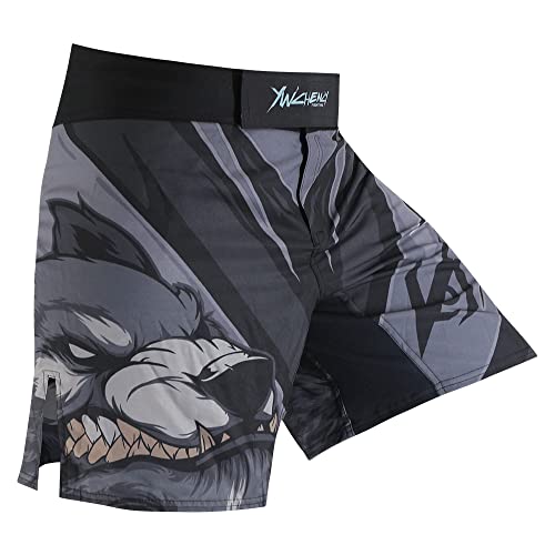 MMA Shorts für Herren, Kampfsport, Grappling-Shorts, BJJ-Shorts für Herren, kein Gi, Mitte der Oberschenkel, Yw-dk6, Klein MMA Shorts für Herren, Kampfsport, Grappling-Shorts, BJJ-Shorts für Herren, kein Gi, Mitte der Oberschenkel, Yw-dk6, Klein von YWChency