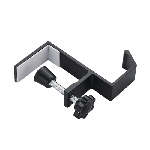 YWJLQH Schreibtischhaken für Rucksäcke, Halterung für Handtaschen, Organizer mit seitlichem Design, Schwarz von YWJLQH