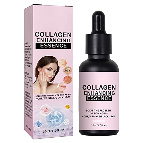 Collagen Boosting Firming Skin Hydrating Moisturizing Collagen Peptides Facial Strafft und Lifting Skin 30ml Shampoo Trockene Kopfhaut Herren (Pink, One Size) von YWJewly