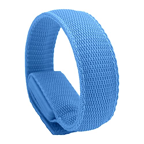 YWJewly Armbänder für Herren Outdoor-Belichtung Running Armband Radfahren Armband Sport doppelseitige Luminous Night Armbänder Männeruhr Mit Lederarmband (Blue, One Size) von YWJewly