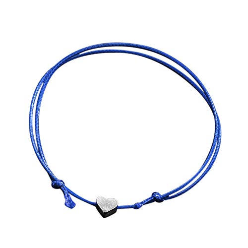 YWJewly Armband Damen Bunt Kristall-Herz-Armband für Frauen Mode Luxus klassische romantische Strass-Armbänder Drachen Armband (Blue, One Size) von YWJewly