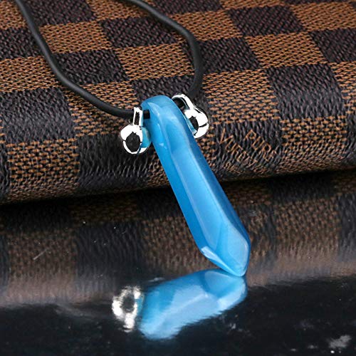 YWJewly Geschenke für Fra+uen Verschiedene geeignete Anhänger für Edelsteine Halsketten Blue Tsunade Halskette setzt Halsketten Ritzel Halskette Träne (Blue-B, One Size) von YWJewly