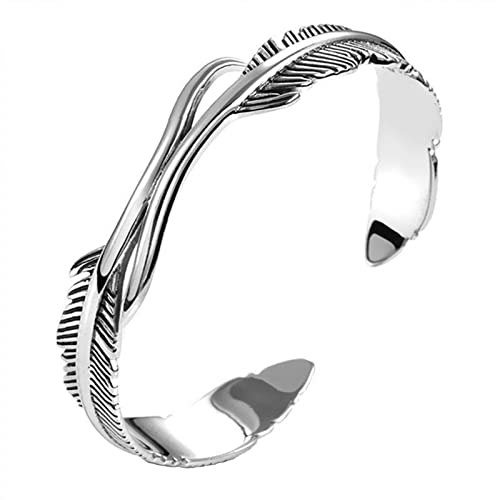 YWJewly Oktoberfest Armband Für Mädchen & in Wristbands er Geschenke Feath Silver Belt Wristbands Beautiful Women 's armbands Für Schmuck Halskette (2-Silver, One Size) von YWJewly