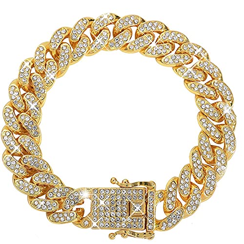 YWJewly Verstellbarer Fußschmuck für Frauen and Mädchen Armband Fußkettchen Fußkettchen Strass Teen für Frauen Hop Schmuck Männer Hüfte Mädchen Fußkettchen Fußkettchen Billig (Gold, 8) von YWJewly