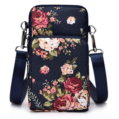 YWKJDDM Handy Umhängetasche, Handytasche Zum Umhängen Damen, Handytasche Mädchen, Handy Schultertasche Mini Crossbody Tasche Damentasche für Frauen von YWKJDDM