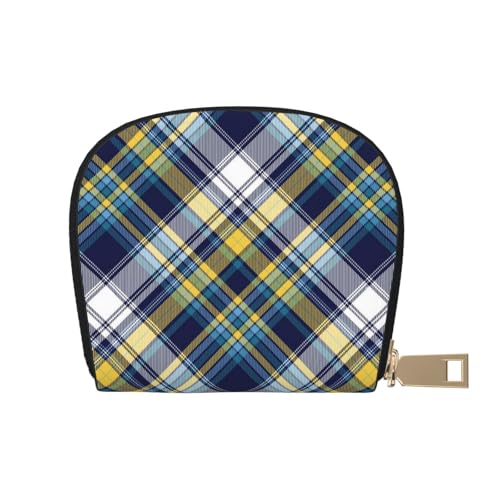 YWSOTRE Kariert Marineblau Gelb Weiß, Pu Leder Shell Karte Tasche Stilvolle Kreditkarteninhaber Brieftasche Karte Fall YWSOTRE Kariert Marineblau Gelb Weiß, Pu Leder Shell Karte Tasche Stilvolle Kreditkarteninhaber Brieftasche Karte Fall von YWSOTRE