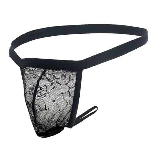 YWZAO Analplugs Unterhose Thong Spitze Männlich N12 (Einzel höschen, 28-32) von YWZAO