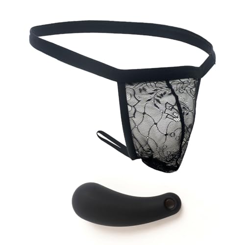 YWZAO Analplugs Unterhose Thong Spitze Männlich N12 (Kombination C, 28-32) von YWZAO