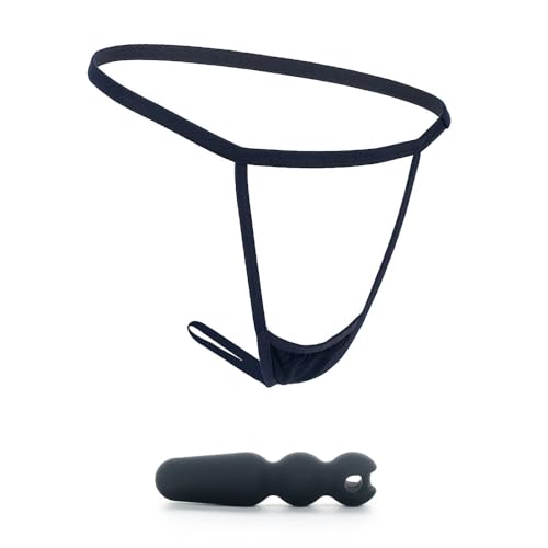 YWZAO Analplugs Unterhose Thong String Weiblich N17 (Kombination A, 31-35) von YWZAO