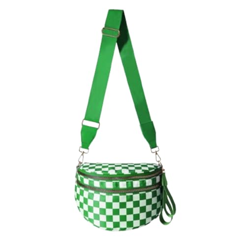 wasserdichte Damen-Umhängetasche | Großes Reise-Sling | Verstellbare Hüfttasche | Nylon-Organizer (N,Medium) von YWeiLiangSan