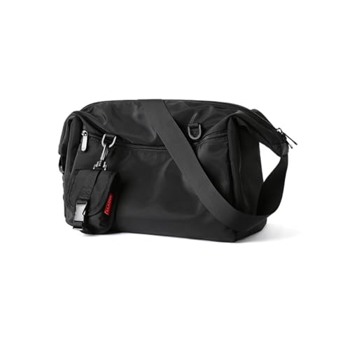 YXBQueen Umhängetasche Herren aus Canvas, Messenger Bag, Laptoptasche für 14 Zoll Laptop, Herrentasche Schultertasche, Kuriertasche, Reise Schultertasche von YXBQueen