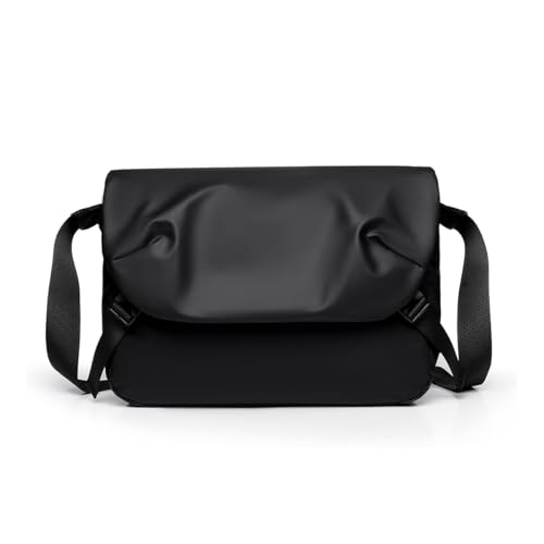 YXBQueen Herren Umhängetasche Schultertasche 10 Zoll Laptop Messenger Bag Business Wasserdicht Leicht Casual Crossbody Tasche für Arbeit Reisen Outdoor von YXBQueen