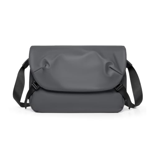 YXBQueen Herren Umhängetasche Schultertasche 10 Zoll Laptop Messenger Bag Business Wasserdicht Leicht Casual Crossbody Tasche für Arbeit Reisen Outdoor von YXBQueen