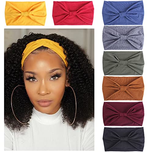 6 Stück einfarbige Boho-Stil rutschfeste bedruckte Stirnband-Perücken für Frauen weich elastisch atmungsaktiv Haarbänder Turban für Teenager 6 Stück einfarbige Boho-Stil rutschfeste bedruckte Stirnband-Perücken für Frauen weich elastisch atmungsaktiv Haarbänder Turban für Teenager von YXBZKGDCNG