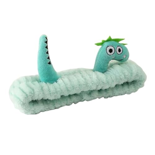 Lustiges Dinosaurier-Stirnband, niedliche Tierente, Ente, Dinosaurier-Schnecke, Stirnband, Haar zum Waschen von Gesicht, Dusche, Sport, Hautpflege (Stil 19) von YXBZKGDCNG