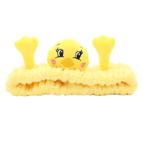 Lustiges Dinosaurier-Stirnband, niedliche Tierente, Ente, Dinosaurier-Schnecke, Stirnband, Haar zum Waschen von Gesicht, Dusche, Sport, Hautpflege (Stil 19) von YXBZKGDCNG