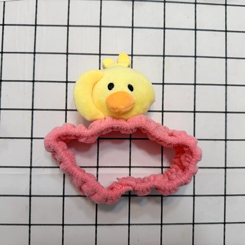 Lustiges Dinosaurier-Stirnband, niedliche Tierente, Ente, Dinosaurier-Schnecke, Stirnband, Haar zum Waschen von Gesicht, Dusche, Sport, Hautpflege (Stil 19) von YXBZKGDCNG