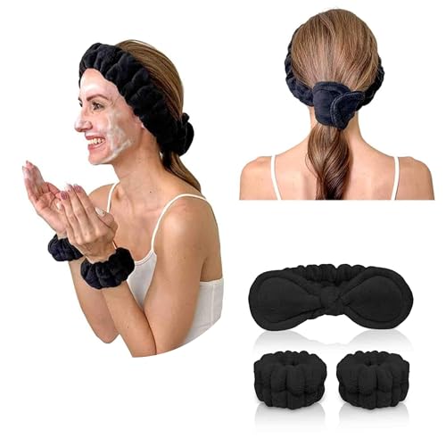 Stirnband-Armband-Set, Damen-Haar-Accessoire zur Sicherung der Haare, universelle Stretch-Passform, breite Anwendung und einfache Wartung von YXBZKGDCNG