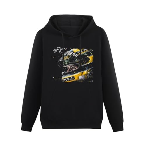 YXCHTOG Men's Ayrton Senna Tribute Helmet Hoodies Long Sleeve Pullover Loose Hoody Sweatershirt XL YXCHTOG Men's Ayrton Senna Tribute Helmet Hoodies Long Sleeve Pullover Loose Hoody Sweatershirt XL von YXCHTOG
