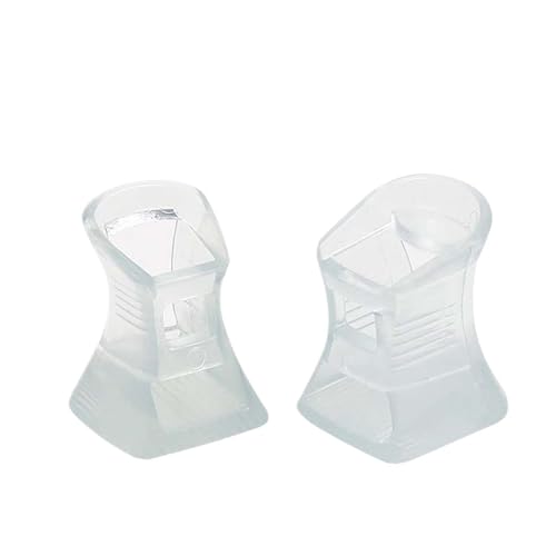 YXINAER Absatzschoner High Heels 1 paar Silikon Ferse Schutz Frau High Heels Schutzhülle Nicht-slip Tragbare Abdeckung Heel Stopfen Schuhe Zubehör(S heel6-8mm-01) von YXINAER