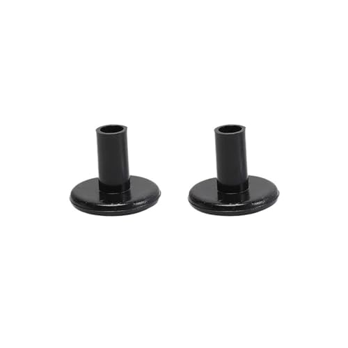 YXINAER Absatzschoner High Heels 2Pcs Frauen High Heel Protektoren TPU/PVC Material Dämpfung Schalldämpfer Nicht-slip Ferse Stecker Abdeckung Reparatur Kappe abnehmbare Schuh Zubehör(L-Black) von YXINAER
