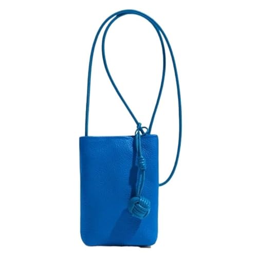 YXINAER Damen Umhängetasche aus echtem Leder, kleine Handytasche, leichte Schultertasche, Reisegeldbörse for Handy Umhängetasche(Color16) von YXINAER