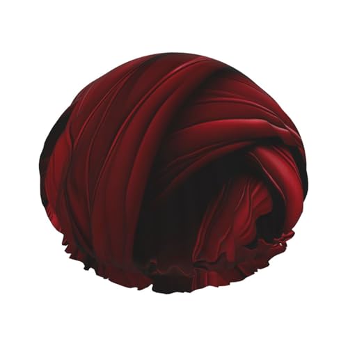 Wasserdichte Duschhaube für Damen, gestreift, elastisch, wiederverwendbar, perfekt zum Baden, Gesichtspflege, Schwarz Wasserdichte Duschhaube für Damen, gestreift, elastisch, wiederverwendbar, perfekt zum Baden, Gesichtspflege, Schwarz von YXLymxDAMAI