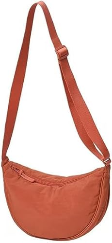 YXQSED Crossbody Bag Damen Männer Halbmond Schultertasche, Hobo Halfmoon Bag Umhängetasche Damen Kleine für Damen Männer Reisen von YXQSED