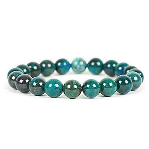 Blaues Tigerauge Buddha Armbänder Naturstein Runde Perlen Elastizität 8mm Seil Männer 1pc Frauen Armband von YXRRVING