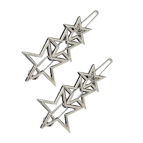 Japanische würzige Metall Stern Haarnadel Süß Und Cool Liu Clip Haijia M1S3 Pentagramm Liebe Hohl Haar Zubehör von YXRRVING