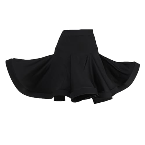 Damen Latein-Tanzröcke Ballsaal Latein Salsa Tango Tanzrock Kleid Skate Wrap Wettkampf Tanzbekleidung Tanzübungskleidung von YXYjLb