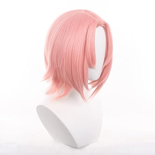 Perücke (NARUT.: HarunoSakura) Cosplay Perücke Halloween Perücken Fasching Damen-/Herrenperücke Karneval Wig aus YXZCOS von YXZCOS
